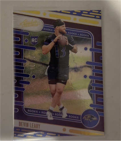 2024 Panini Absolute #198 Devin Leary — front