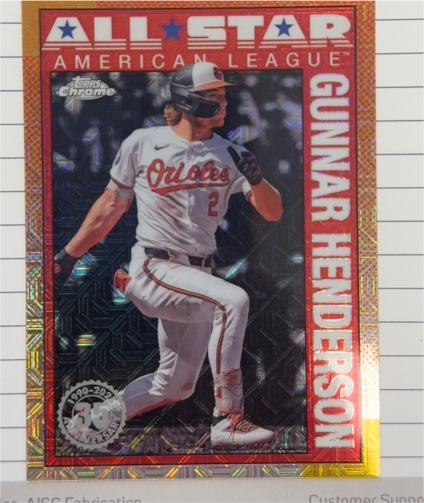 2025 Topps Series 2 90ASC-40 Gunnar Henderson — front