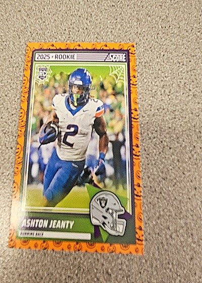 2025 Panini Score A Treat #14 Ashton Jeanty — front
