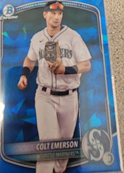 2025 Bowman Chrome #BCP-17 Colt Emerson — front