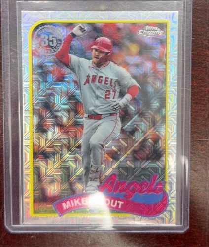 2024 Topps Chrome Update #T89CU-100 Mike Trout — front