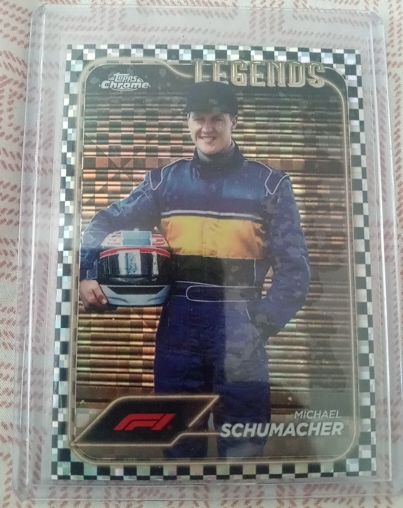 2024 Topps Chrome Formula 1 #187 Michael Schumacher — front