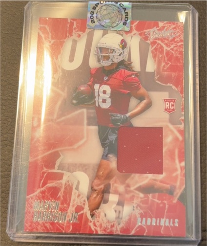 2024 Panini Absolute Rookie Force #RF-MHJ Marvin Harrison Jr. — front
