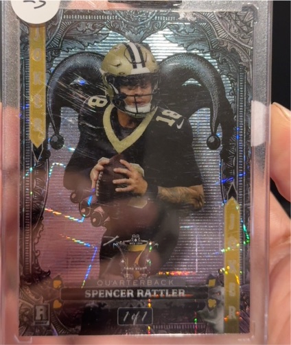 2024 Wild Card Jokers Wild #7JW-SR Spencer Rattler — front