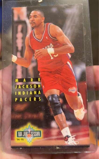 1994-95 Fleer NBA Jam Session #78 Mark Jackson — front