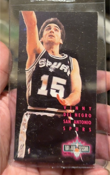 1994-95 Fleer NBA Jam Session #170 Vinny Del Negro — front