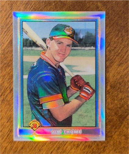 1991 Bowman #153 Jim Thome — front