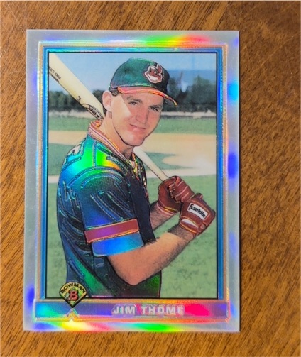 1991 Bowman #68 Jim Thome — front