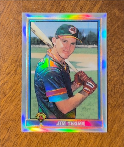 1991 Bowman #68 Jim Thome — front