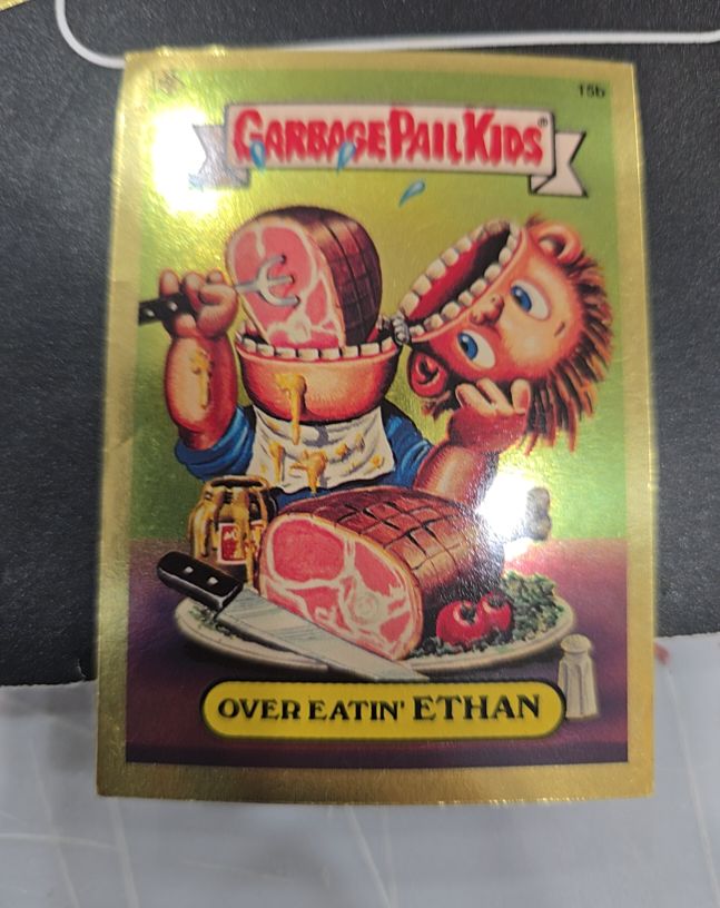 2004 Topps Garbage Pail Kids All-New Series 3 #15b Over Eatin' Ethan — front