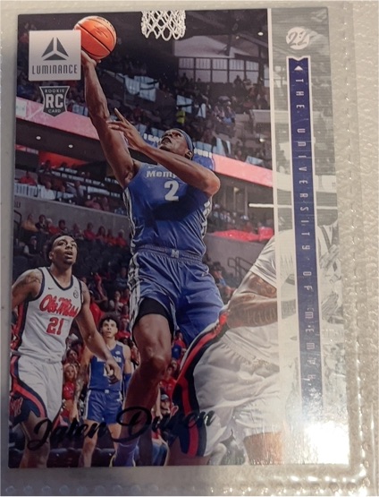 2022 Panini Chronicles Draft Picks Luminance #13 Jalen Duren — front