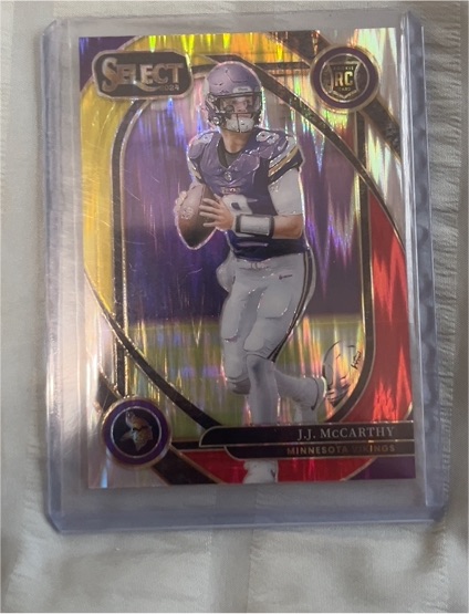 2024 Panini Select #246 J.J. McCarthy — front