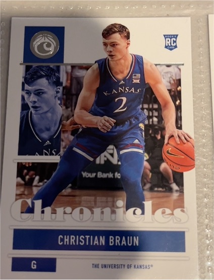 2022 Panini Chronicles Draft Picks #6 Christian Braun — front