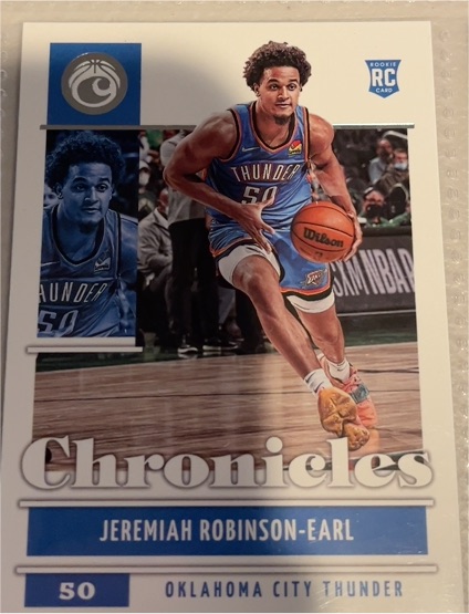 2021-22 Panini Chronicles #36 Jeremiah Robinson-Earl — front