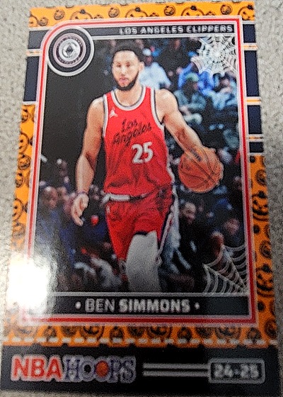 2024-25 Panini Hoops Haunted Hoops #73 Ben Simmons — front
