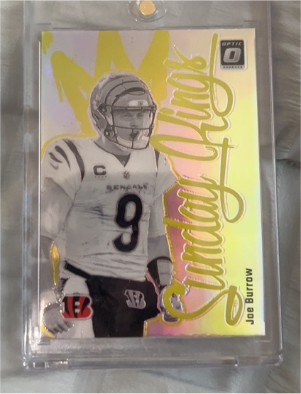 2024 Panini Donruss Optic #Joe Burrow Sunday Kings — front
