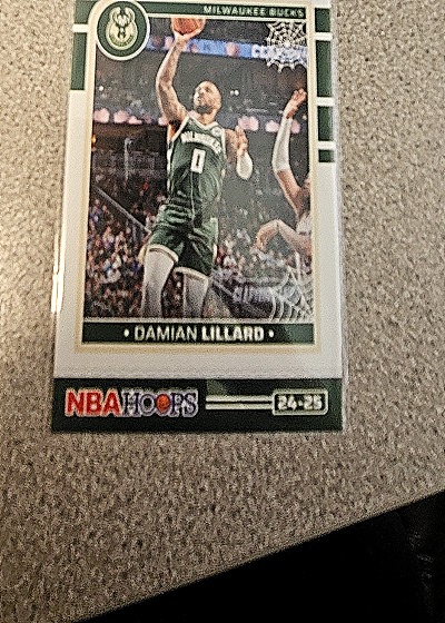 2024-25 Panini NBA Hoops #24 Damian Lillard — front