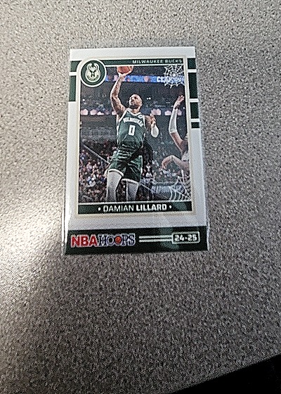 2024-25 Panini NBA Hoops #24 Damian Lillard — front
