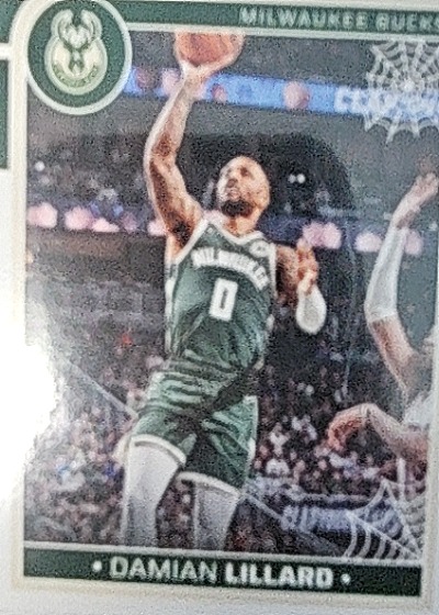 2023 Panini Damian Lillard Milwaukee Bucks — front