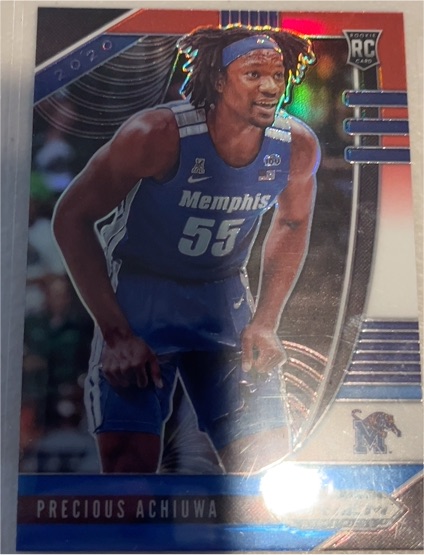 2020-21 Panini Prizm Draft Picks #48 Precious Achiuwa — front