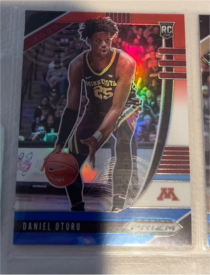 2020 Panini Prizm Draft Picks #33 Daniel Oturu — front