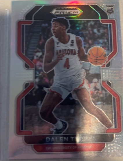 2022 Panini Prizm Draft Picks #92 Dalen Terry — front