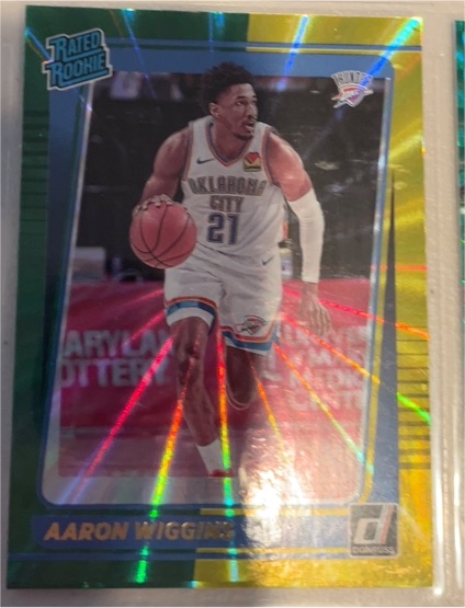 2021 Donruss #241 Aaron Wiggins — front