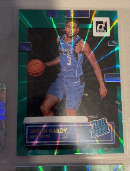2022-23 Donruss #235 Jaden Hardy — front