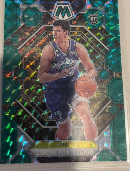 2022-23 Panini Mosaic #94 Simone Fontecchio — front