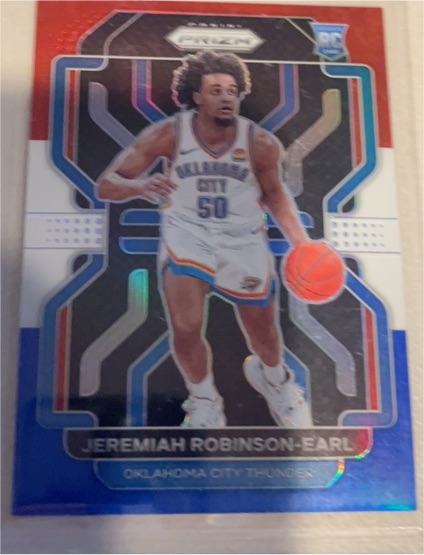 2021-22 Panini Prizm #319 Jeremiah Robinson-Earl — front