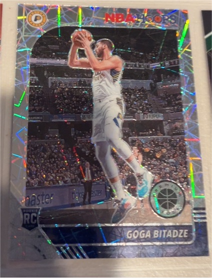 2019-20 Panini NBA Hoops Premium Stock #215 Goga Bitadze — front