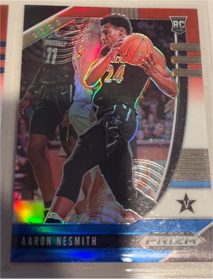 2020 Panini Prizm Draft Picks Collegiate #55 Aaron Nesmith — front