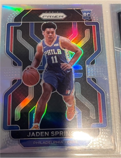 2021-22 Panini Prizm #317 Jaden Springer — front