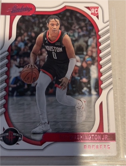 2022-23 Panini Chronicles #133 TyTy Washington Jr. Absolute Base RC — front
