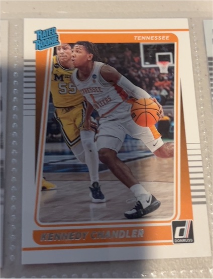 2022-23 Panini Chronicles Draft Picks Donruss #17 Kennedy Chandler — front