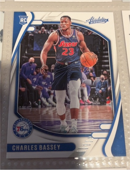 2021-22 Panini Chronicles Absolute Memorabilia #228 Charles Bassey — front