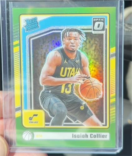 2024-25 Panini Donruss Optic #295 Isaiah Collier — front