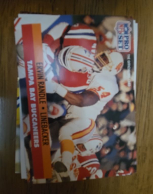 1991 Pro Set #313 Ervin Randle — front