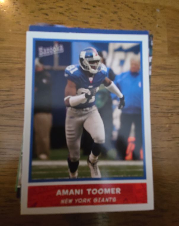 1991 Bazooka #unknown Amani Toomer — front