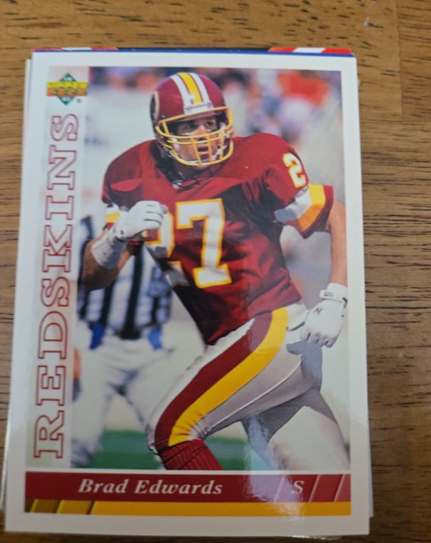 1993 Upper Deck #125 Brad Edwards — front