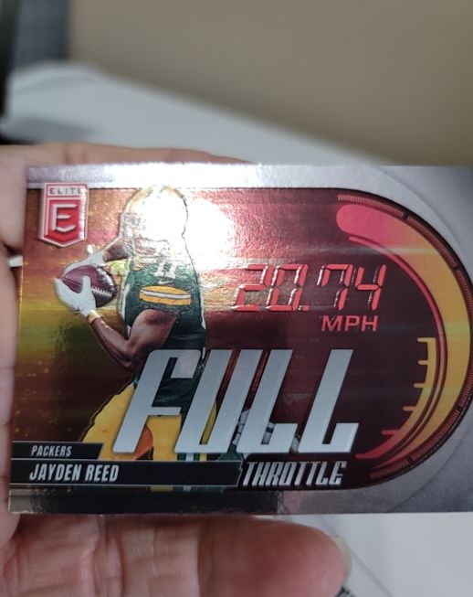 2025 Donruss Elite #23 Jayden Reed Full Throttle Pink — front