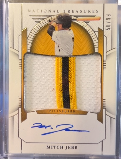 2024 Panini National Treasures #PMS-MJ Mitch Jebb — front