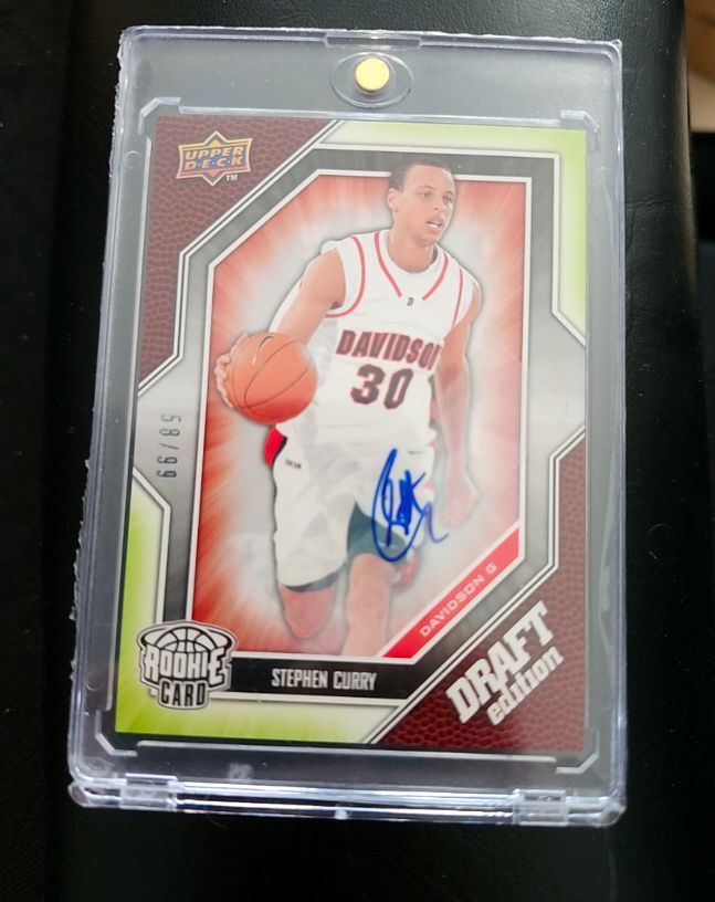 2009 Upper Deck Draft Edition #6 Stephen Curry — front