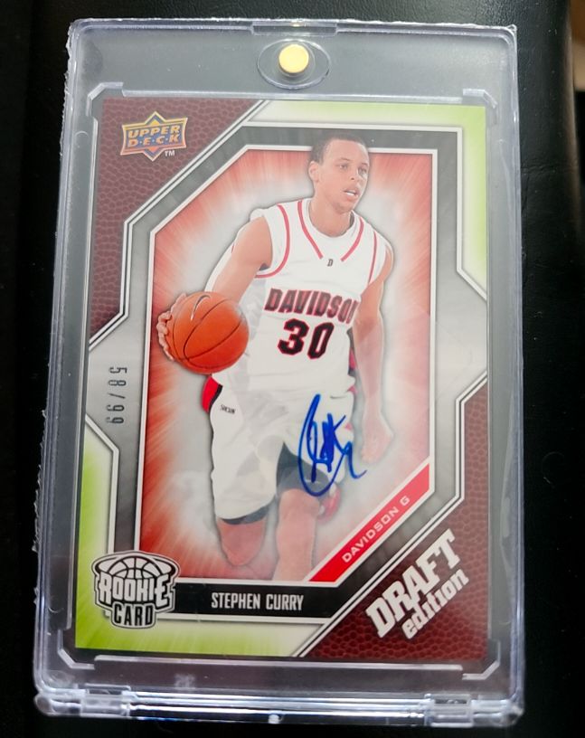 2009 Upper Deck Draft Edition #30 Stephen Curry — front