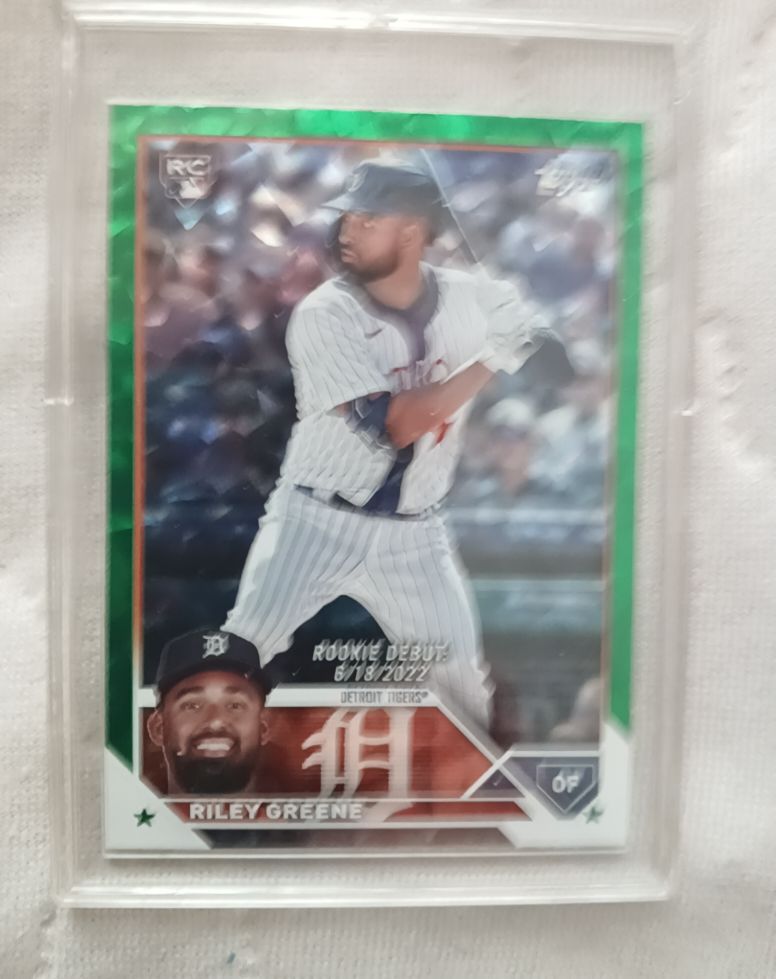 2023 Topps Update #US298 Riley Greene — front