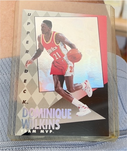 1992-93 Upper Deck MVP Holograms #1 Dominique Wilkins — front