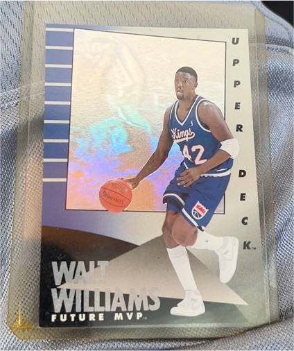1992-93 Upper Deck MVP Holograms #36 Walt Williams — front