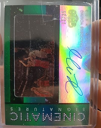 2015-16 Panini Gala Cinematic Signatures Jade Justise Winslow RC Auto — front