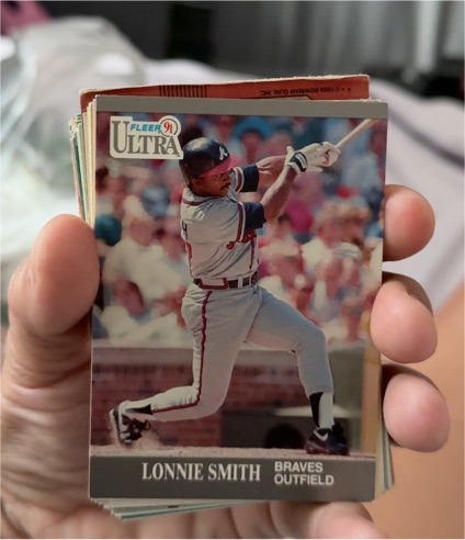 1991 Fleer Ultra #276 Lonnie Smith — front
