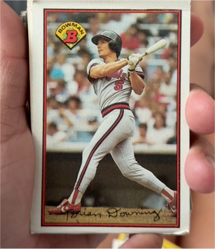 1989 Bowman #53 Brian Downing — front